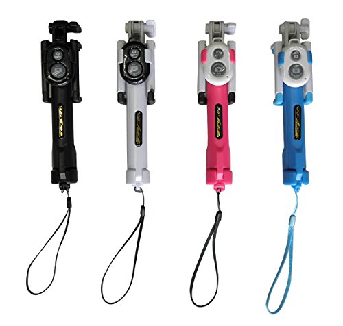 自撮り棒 Bluetooth ワイヤレスリモコンシャッターセルフィースティック 41FpPu+5prL.jpg